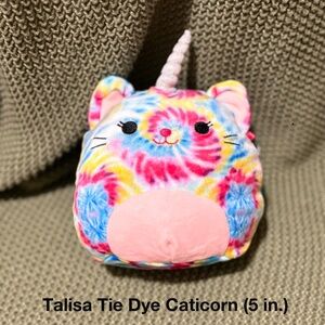 Talisa Tie Dye Caticorn Squishmallow